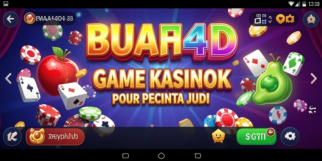 Screenshot BUAH4D menampilkan gameplay menarik dan interaksi pengguna yang seru.