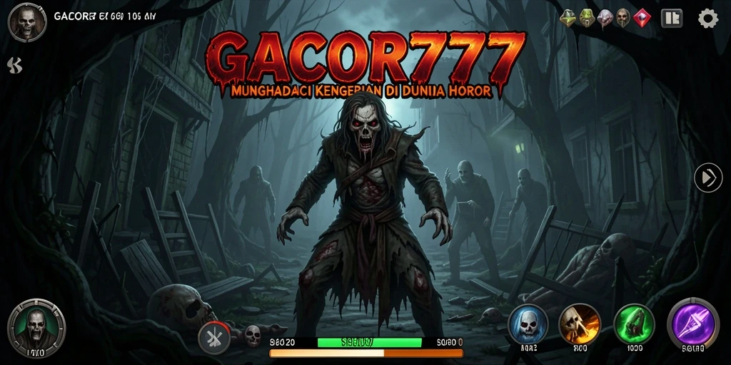 Gameplay menakutkan di GACOR777 dengan suasana yang mencekam.