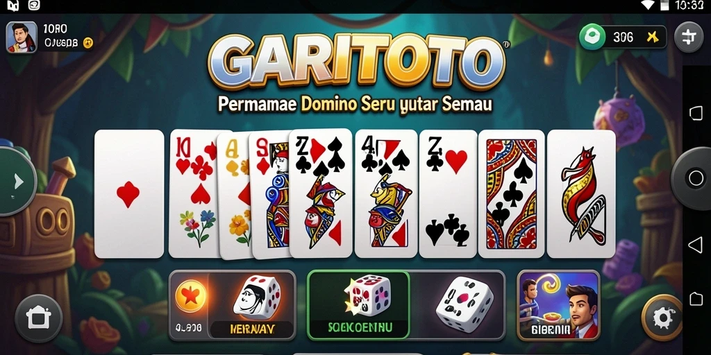 Tampilan gameplay seru dari GARITOTO yang mengasyikkan.