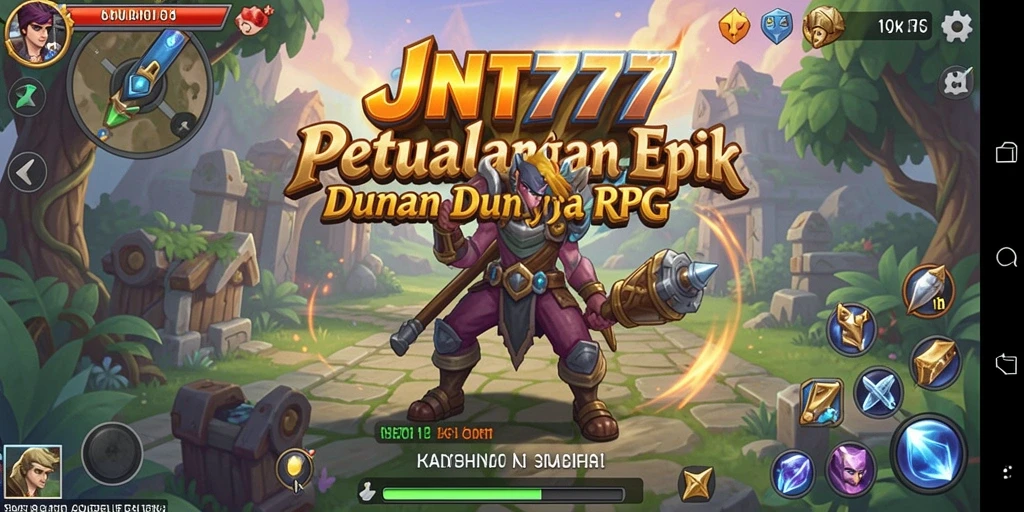 Gameplay JNT777 menampilkan aksi dan petualangan seru dalam dunia RPG.