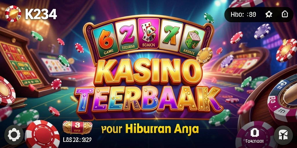 Tampilan gameplay seru dalam K234 yang menampilkan aksi Kasino