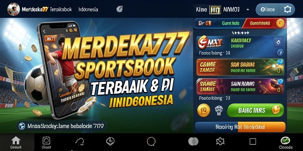 Tampilan menarik MERDEKA777 dengan gameplay Sportsbook yang seru.