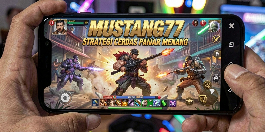 Gambaran seru gameplay strategi di MUSTANG77.