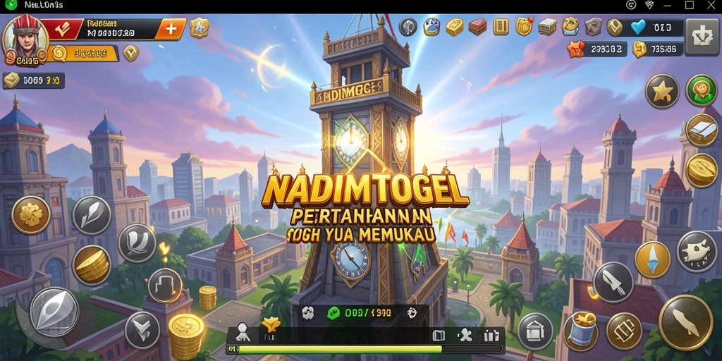 Tangkapan layar dari gameplay menara pertahanan yang mendebarkan.