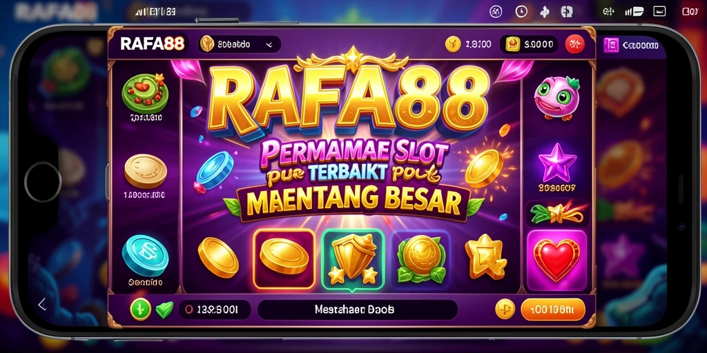 Tampilan gameplay slot RAFA88 yang menarik dan interaktif.