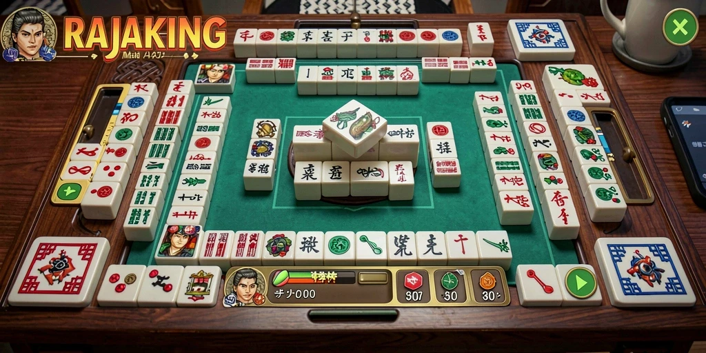 Tangkapan layar gameplay RAJAKING yang memukau dan menarik.