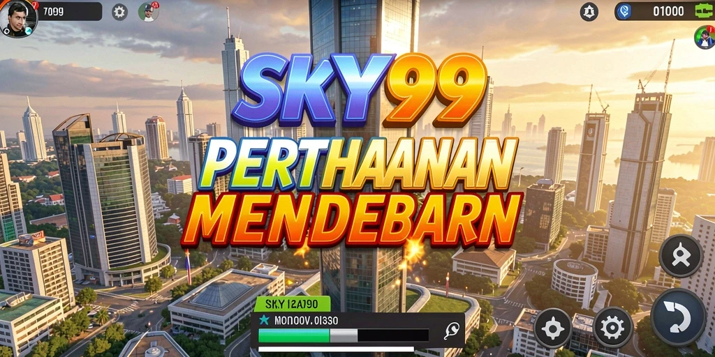 Screenshot menampilkan gameplay seru Tower Defense di SKY99.
