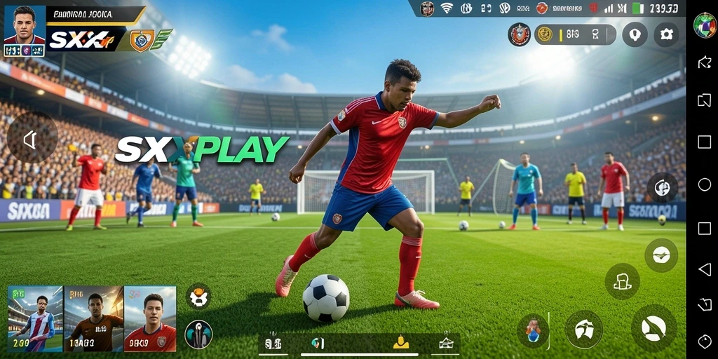 Tampilan gameplay yang menarik dan dinamis dari SXXPLAY.