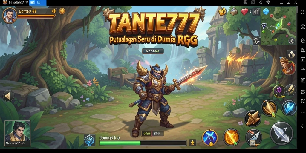 Gameplay mendebarkan dengan visual memukau di TANTE777.